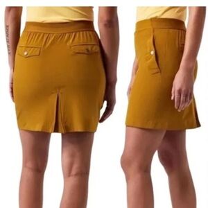 Athleta Golden Brown Skirt